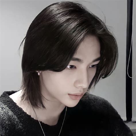 Hyunjin haircut - Oct 13, 2023 · Hyunjin sported an effortless hairstyle for Stray Kids' red-carpet appearance, simply parting his long hair down the side and incorporating a hint of waves into the front sections of his hair for ... 